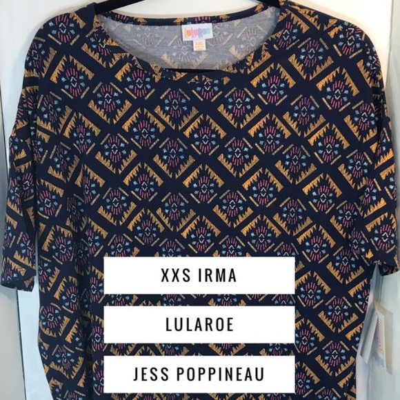 LuLaRoe Irma - 3/4 Sleeve Tunic - Picture 1 of 1